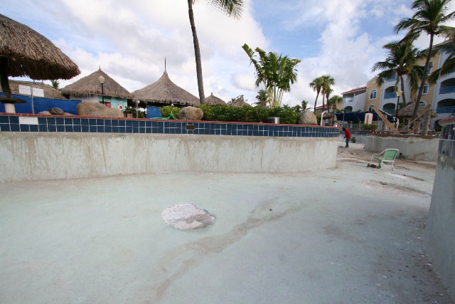 Pool repairs - October 12, 2011