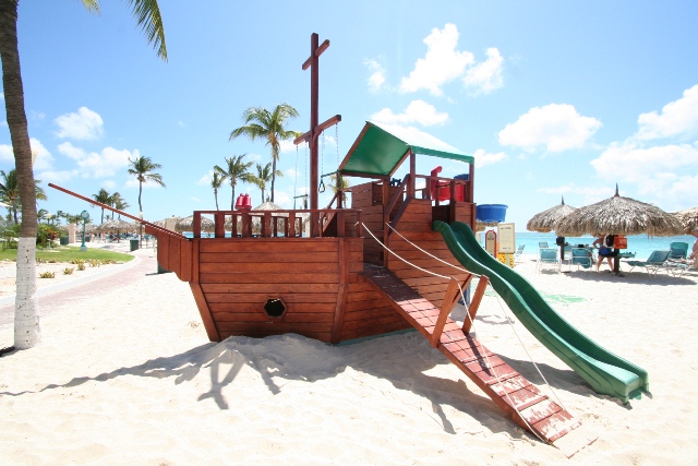 New children’s playground at Costa Linda Beach Resort